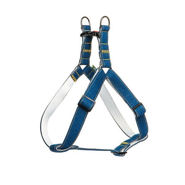 Шлея ТМ HiDOG "JEANS", розмір S (обхват грудної клітини 40-56см, ширина-16мм) 1054 фото