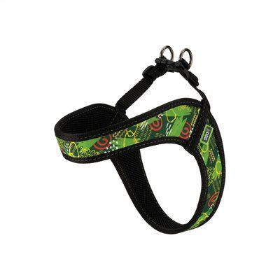 Шлея ТМ HiDOG COMFORT "Abstraction green", розмір XXS (обхват грудної клітини 28-34см) 1045 фото