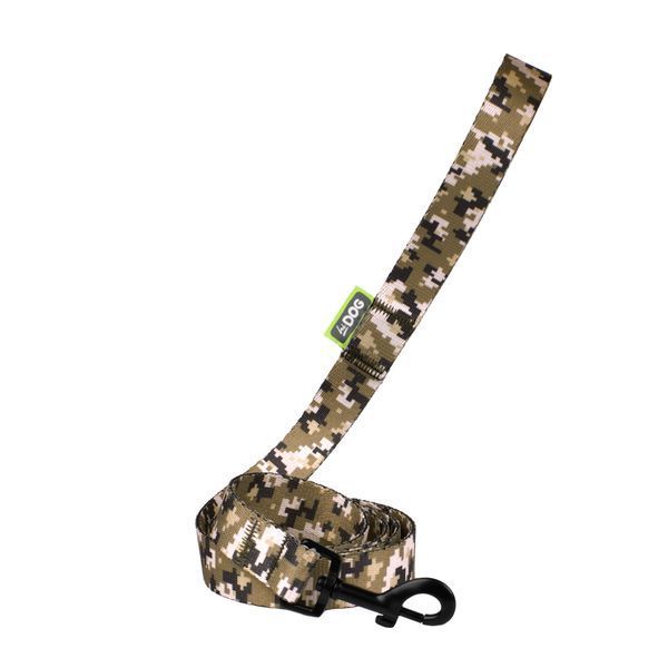 Поводок ТМ HiDOG "Military Pixel", размер XS (ширина 10мм, длина 152см) 1042 фото