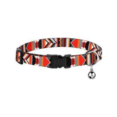 Нашийник для кота ТМ HiDOG "Geometric" розмір XS (ширина 10мм, обхват шиї 18-28см) 1002 фото