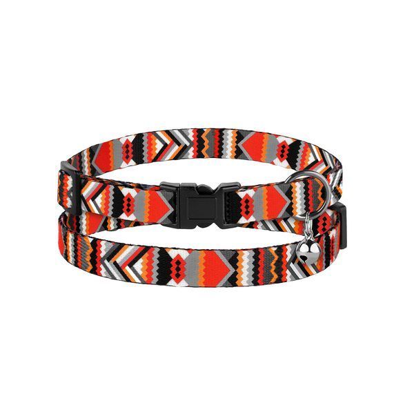 Нашийник для кота ТМ HiDOG "Geometric" розмір XS (ширина 10мм, обхват шиї 18-28см) 1002 фото