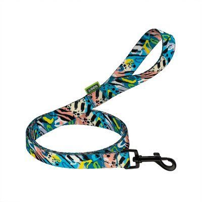 Поводок ТМ HiDOG "Abstraction blue", размер XS (ширина 10мм, длина 152см) 1046 фото