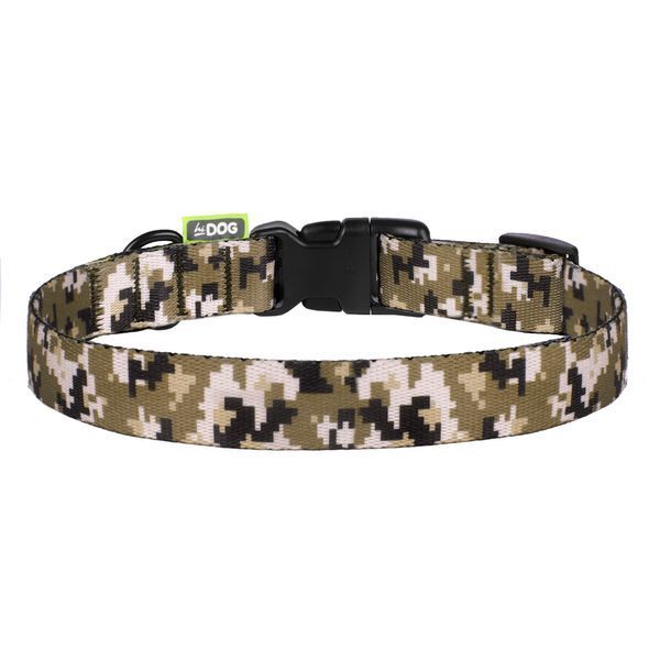 Нашийник для собаки ТМ HiDOG "Military Pixel", розмір XS (ширина 10мм, обхват шиї 18-28см) 1042 фото