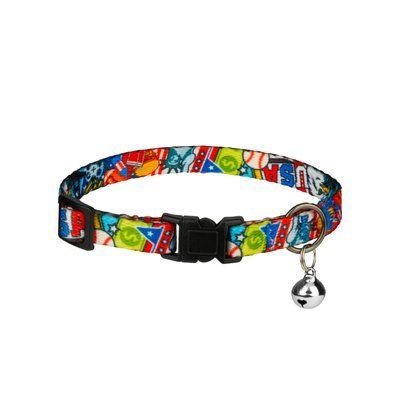 Нашийник для кота ТМ HiDOG "USA" розмір XS (ширина 10мм, обхват шиї 18-28см) 1040 фото