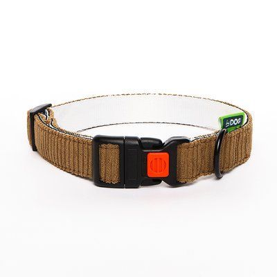 Ошейник для собаки ТМ HiDOG "VELVET" хаки S - ширина 16мм (25-33см) 1053 фото