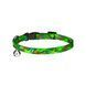 Нашийник для кота ТМ HiDOG "Abstraction green" розмір XS (ширина 10мм, обхват шиї 18-28см) 1045 фото 2