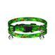 Нашийник для кота ТМ HiDOG "Abstraction green" розмір XS (ширина 10мм, обхват шиї 18-28см) 1045 фото 3