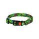 Нашийник для собаки ТМ HiDOG "Abstraction green", розмір XS (ширина 10мм, обхват шиї 18-28см) 1045 фото 1
