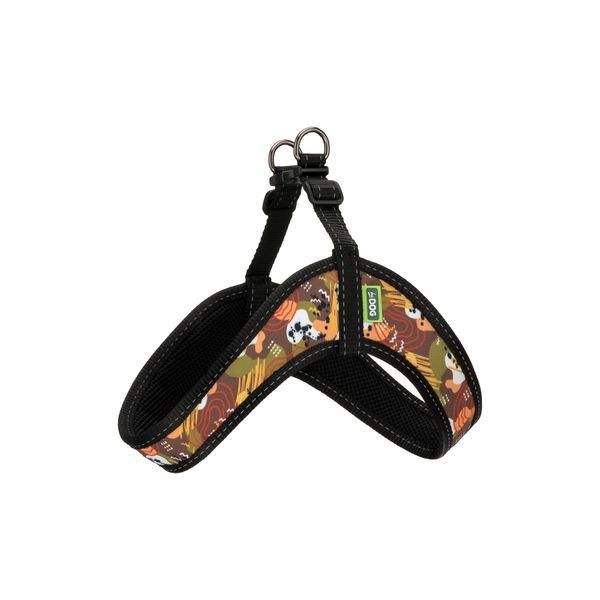 Шлея ТМ HiDOG COMFORT "Abstraction", розмір XXS (обхват грудної клітини 28-34см) 1043 фото