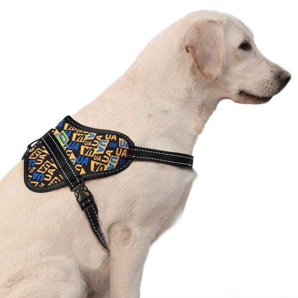 Шлея ТМ HiDOG BUTTERFLY "Молодёжный", размер S (обхват грудной клетки 40-55см) 1036 фото