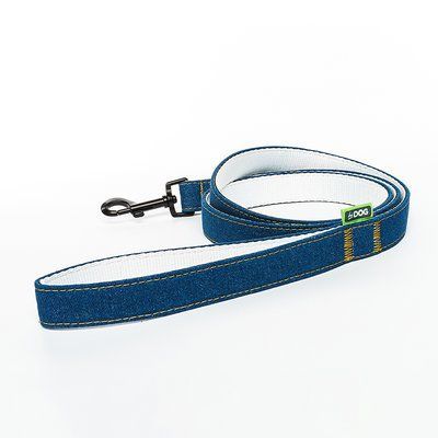 Поводок ТМ HiDOG "JEANS", размер S (ширина 25мм, длина 152см) 1054 фото