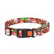 Нашийник для кота ТМ HiDOG "Christmas Red" розмір XS (ширина 10мм, обхват шиї 18-28см) 1048 фото 1