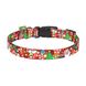 Нашийник для кота ТМ HiDOG "Christmas Red" розмір XS (ширина 10мм, обхват шиї 18-28см) 1048 фото 2