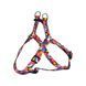 Шлея ТМ HiDOG "Abstraction purple", розмір XS (обхват грудної клітини 26-40см, ширина-10мм) 1044 фото 2